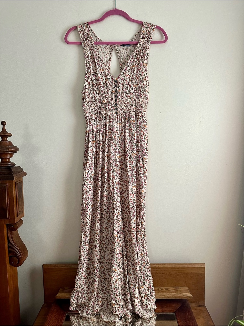AE •‎ NWT Wide Leg Gauzy Ditsy Floral Jumpsuit